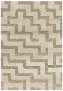 Rivara Green Geometric Rug