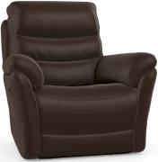 Anderson Power Recliner chair in Dolce Coffee leather 