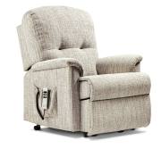 Lincoln Riser recliner small chair shown in Eversham Linen 