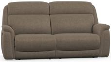 Paris manual sofa shown in Anivia Brown fabric 