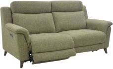 La-z-boy Kenzie 3 seater power sofa shown in fabric 