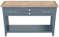 Signature Blue Console Table