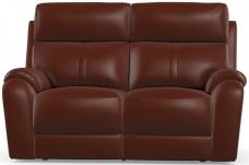 La-z-boy Winchester 2 seater sofa shown in Mezzo Vintage Tan leather 