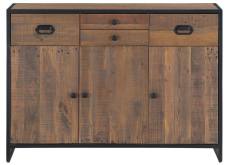 Ooki Sideboard With 3 Doors & 4 Drawers