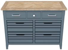 Signature Blue Sideboard / Servery