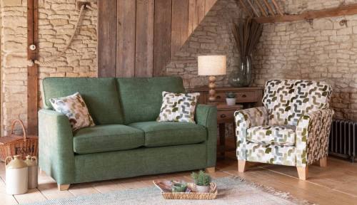 Reuben sofa and cosy accent chair