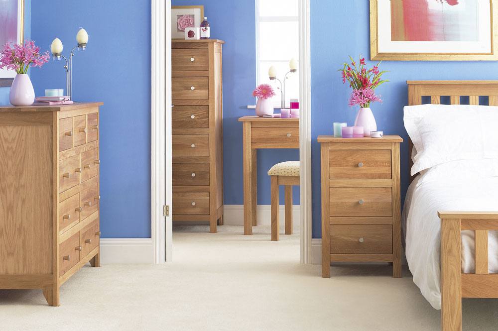 corndell nimbus oak bedroom furniture
