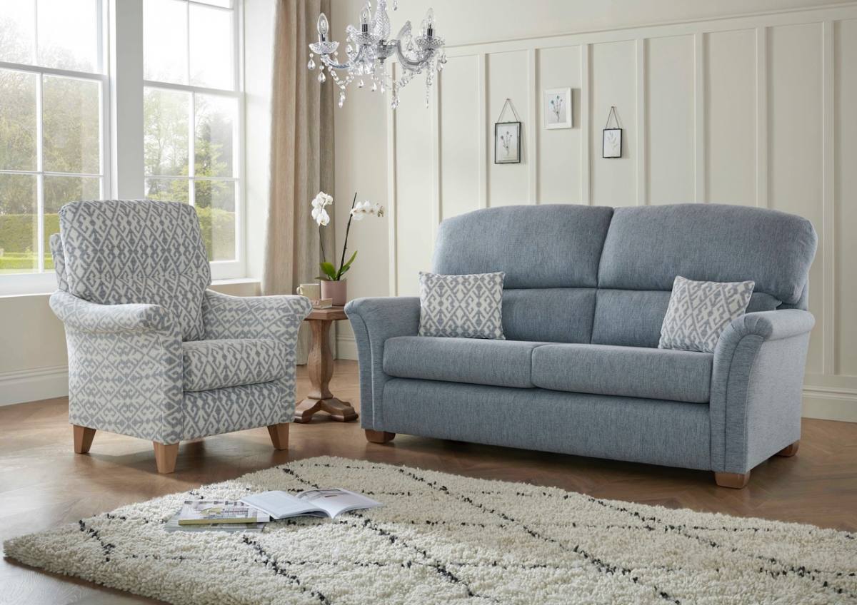 Ideal Upholstery Buckingham 4 Seater Sofa at Relax Sofas and Beds