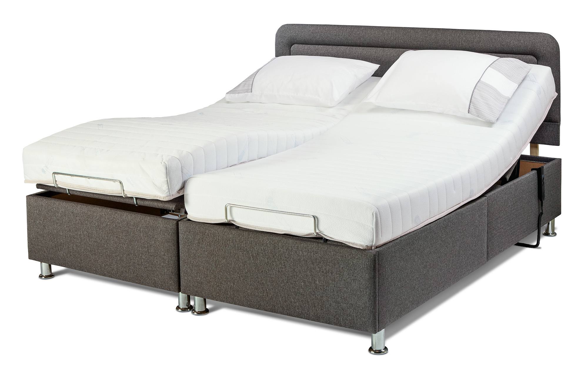 super king bed with separate mattresses