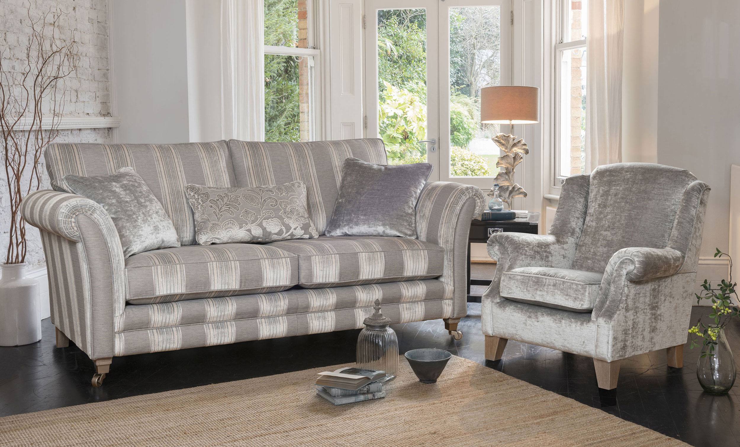 Alstons Lowry 3 Seater Sofa at Relax Sofas and Beds