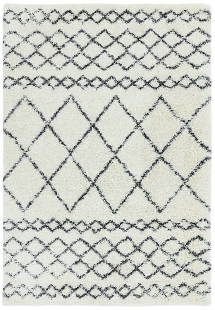 Milton Almond and Grey Patterned Rug