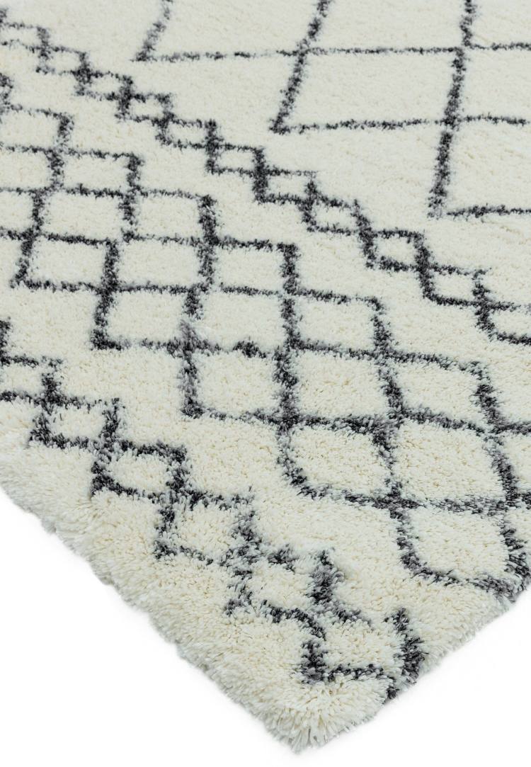 Milton Almond and Grey Patterned Rug