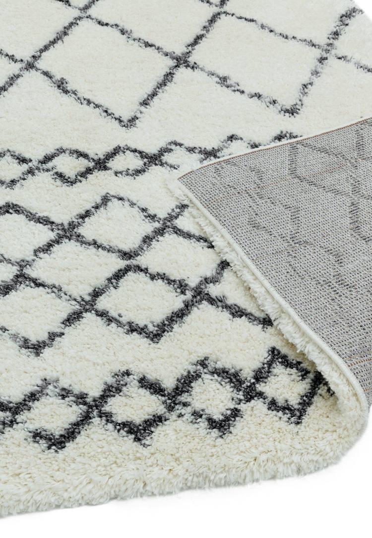 Milton Almond and Grey Patterned Rug