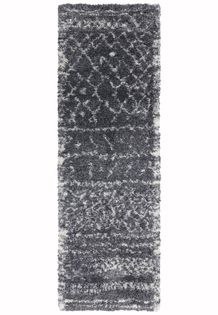 Milton Grey and Almond Abstract Patterned Rug