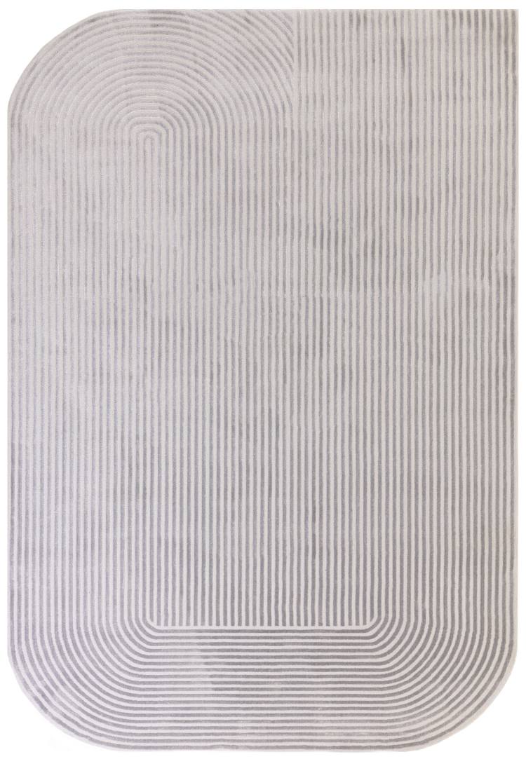 Stamford Geometric Silver Rug