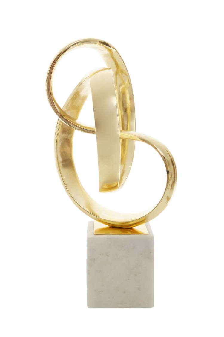 Lorenza Gold Loop Sculpture