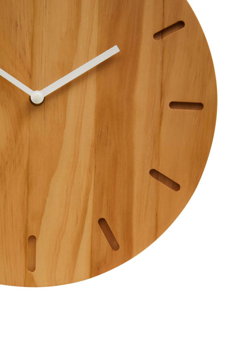 Ellington Oak Wall Clock