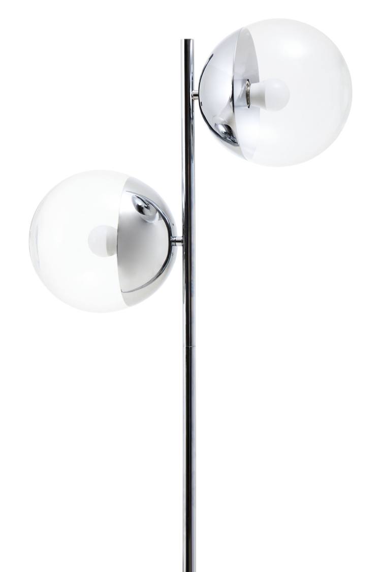 Madison Silver Floor Lamp