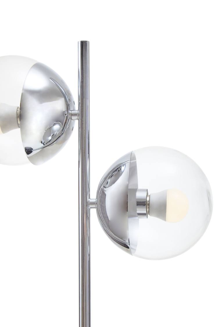 Madison Large Silver Table Lamp