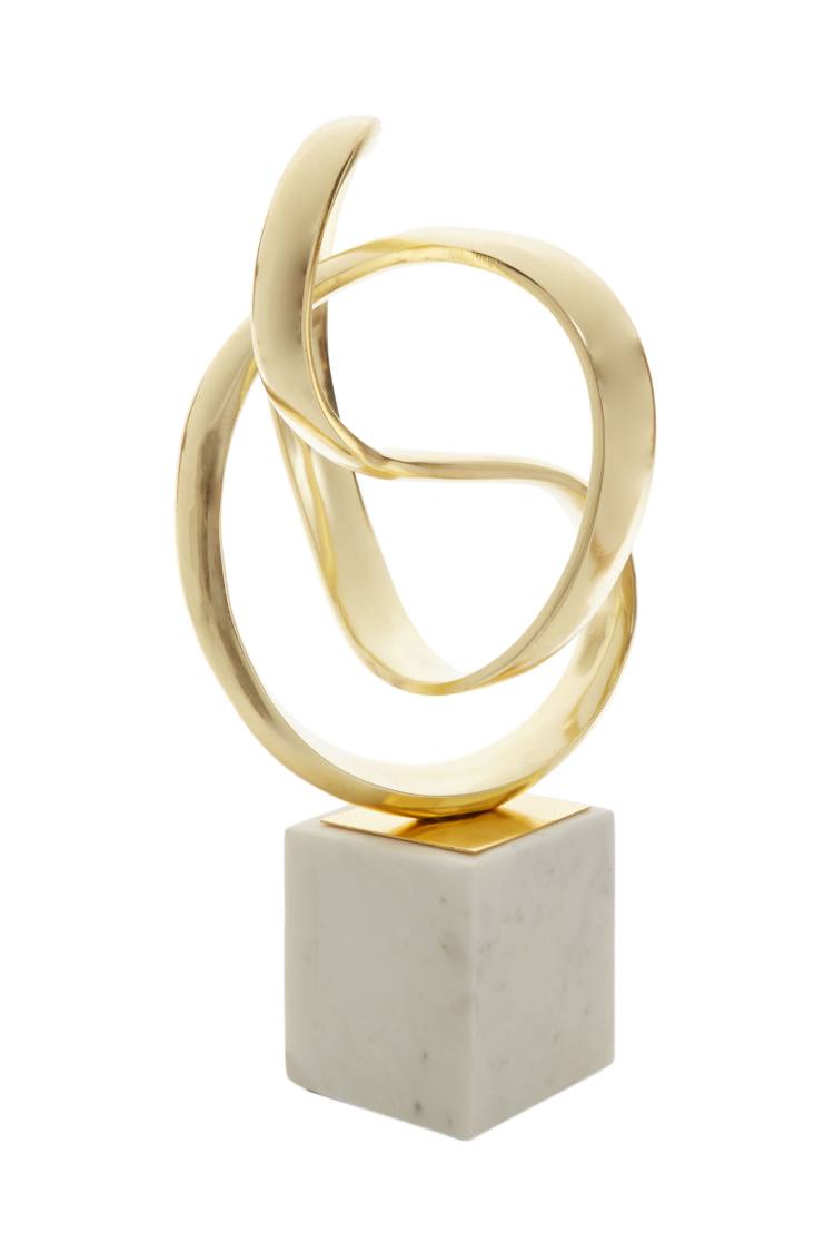 Lorenza Gold Loop Sculpture