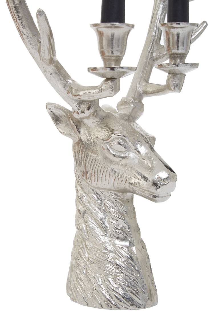 Close up of the Style Stag Large Candle Holder