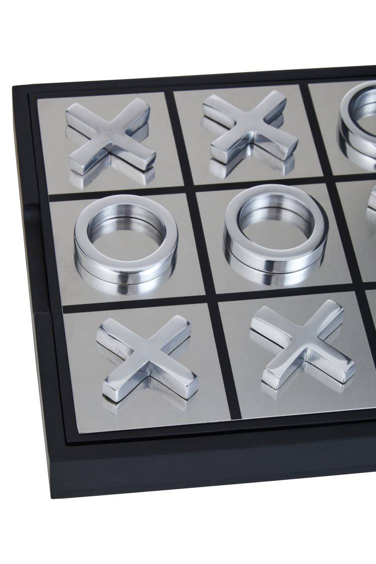 Wellington Silver Noughts and Crosses Set