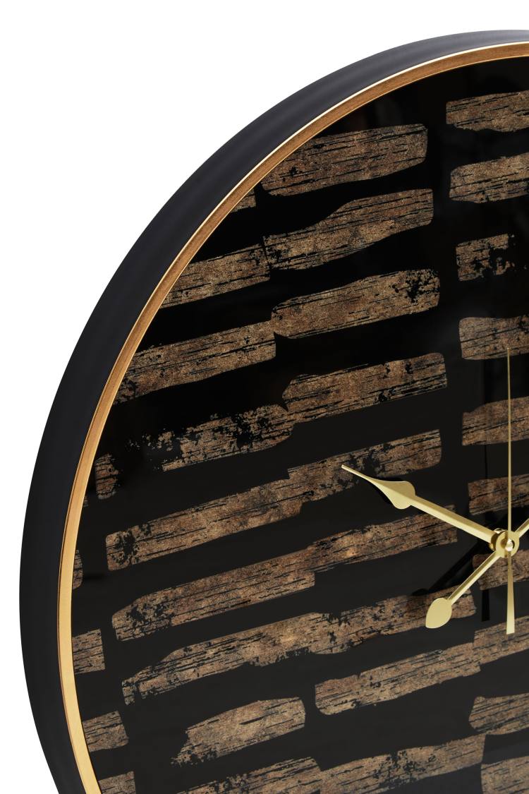 Torre Gold Wall Clock