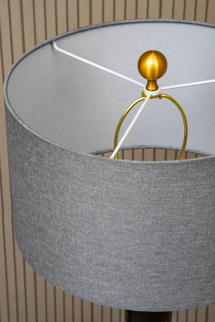 Cardo Grey Table Lamp