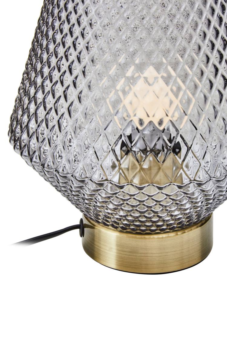 Rossa Grey Table Lamp