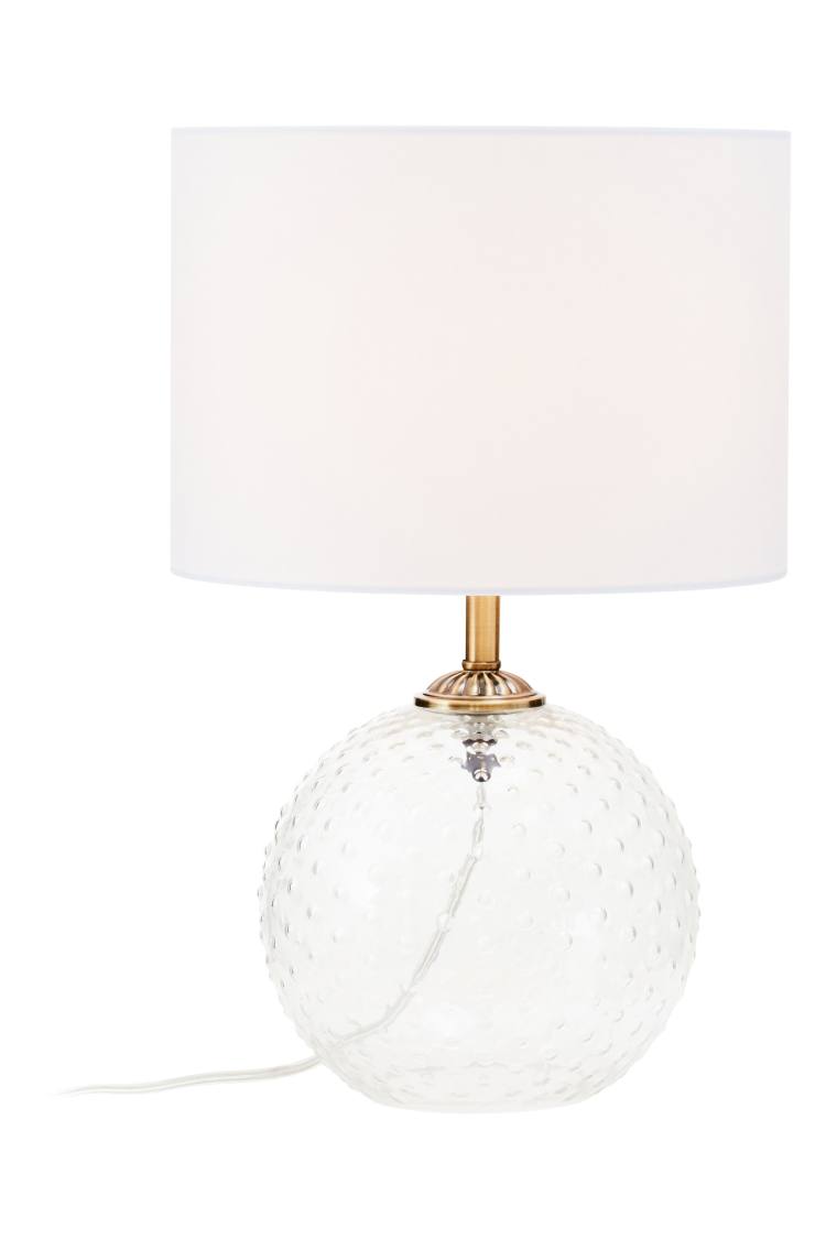 Rosedale Clear Table Lamp