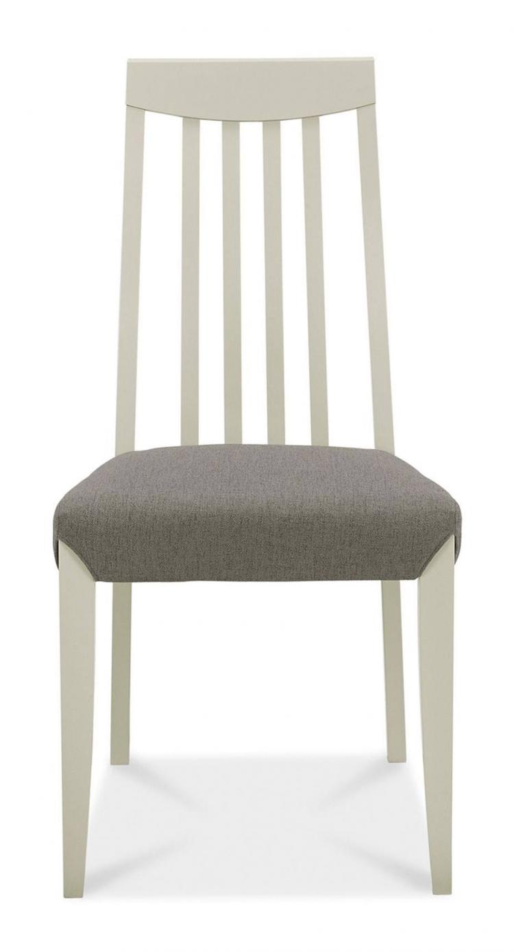 Bentley Designs - Bergen Soft Grey High Back Slatted Dining Chairs ...