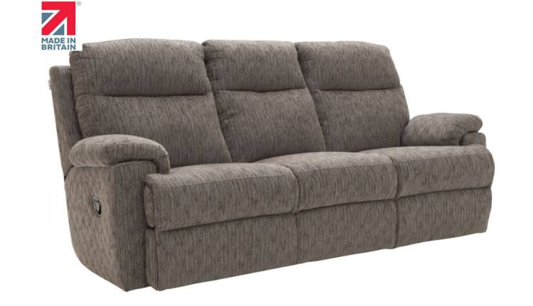 Harper 3 seater fixed sofa (Manual option pictured) 