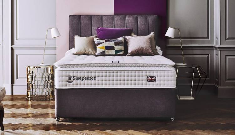 Ashford divan base with 3200 pocketed springs mattress (headboard sold separately)