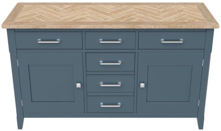 Signature Blue Large Sideboard