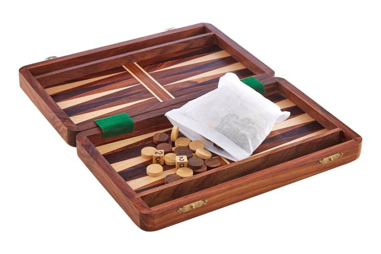 Edit Item Wellington Brown Backgammon Set