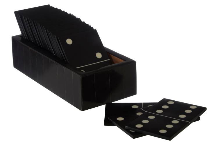 Wellington Black Domino Set