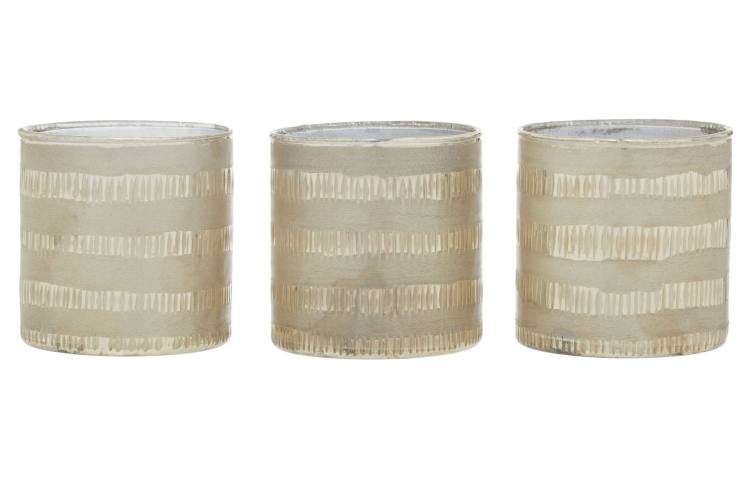 Aura Set of 3 Tealight Holders