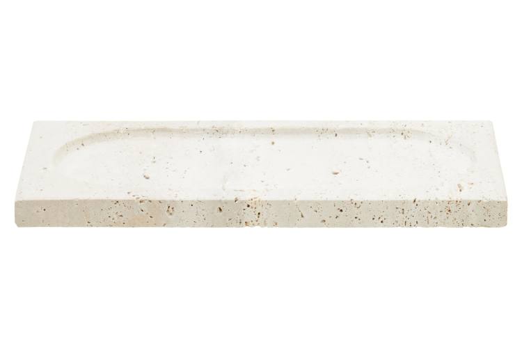 Fedio Travertine Tray Ornament