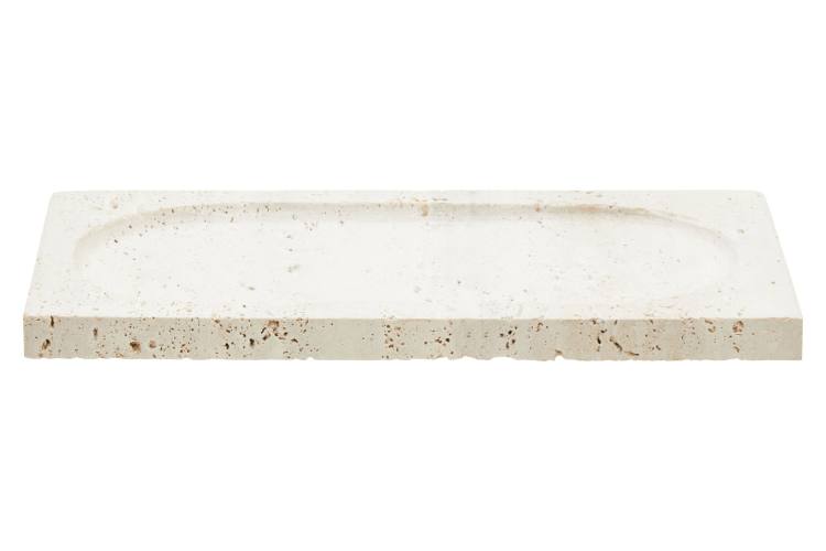 Fedio Travertine Tray Ornament