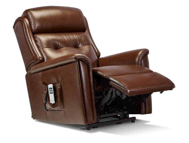 Roma Royale size chair pictured in Texas Brown