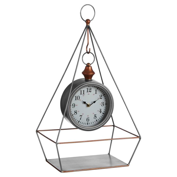 Ridley Silver Table Clock