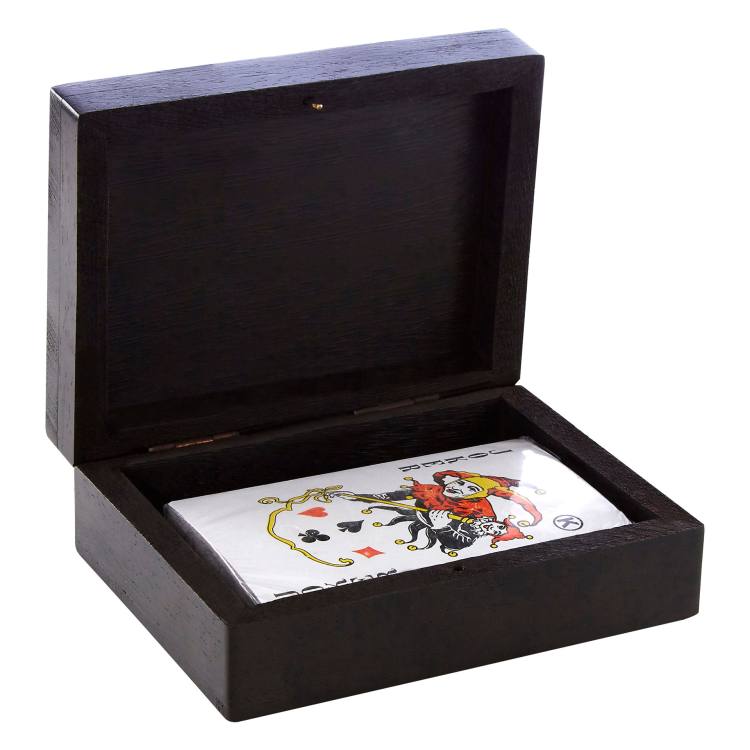 A card deck is included with the box