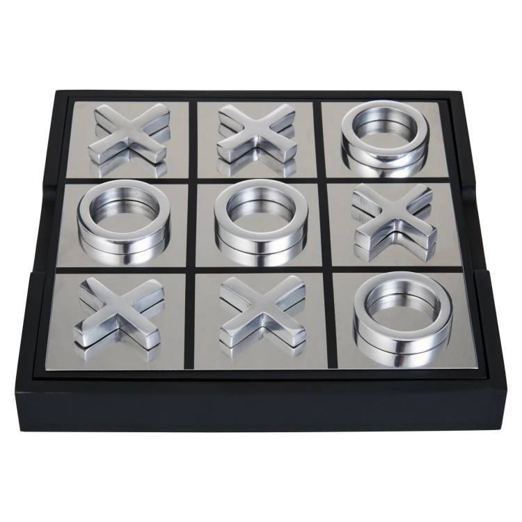 Wellington Silver Noughts and Crosses Set