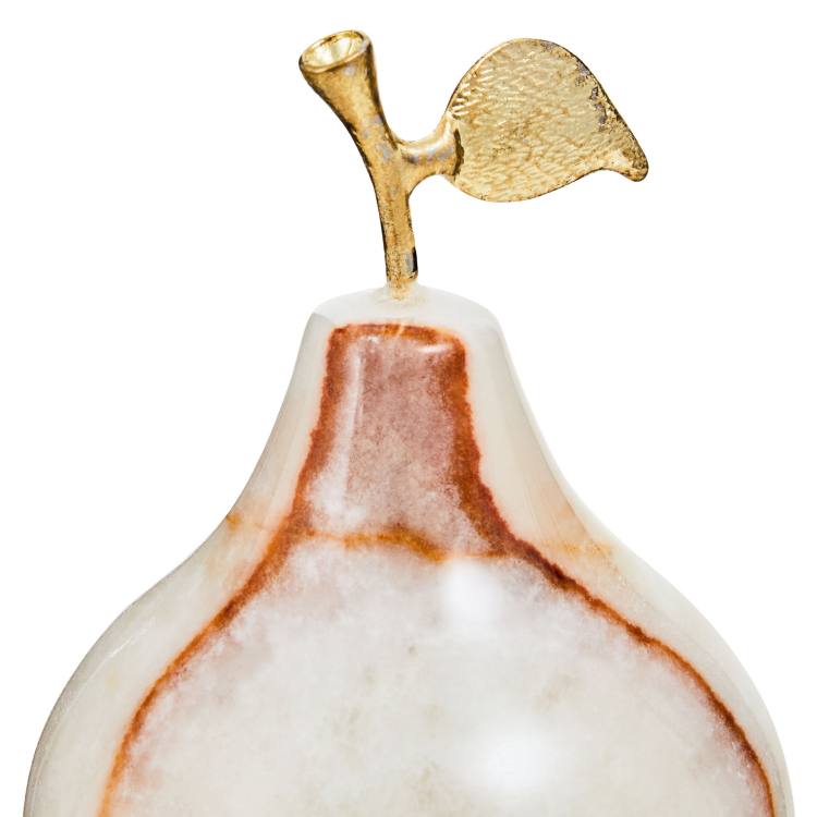 Prato Onyx Pear Ornament