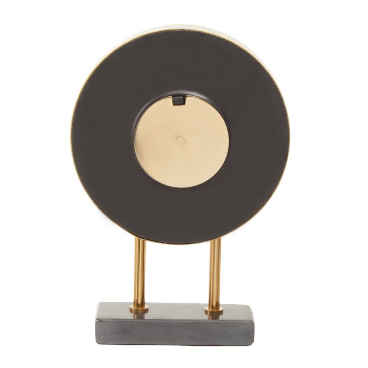 Varallo Gold Table Clock