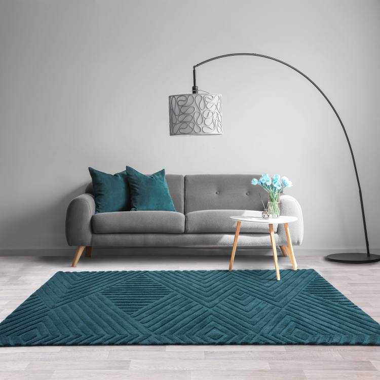 Lucas Teal Rug