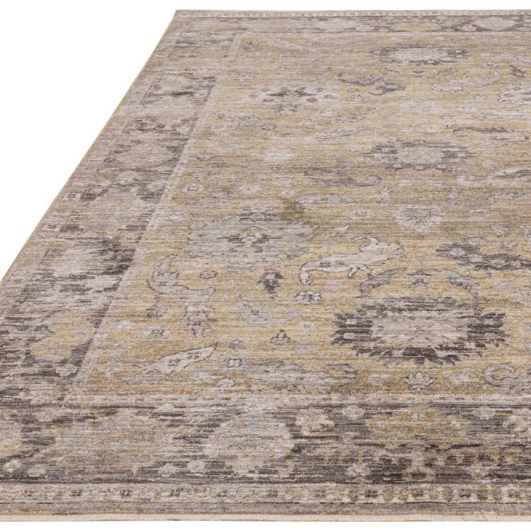 Kingston Yellow Floral Rug