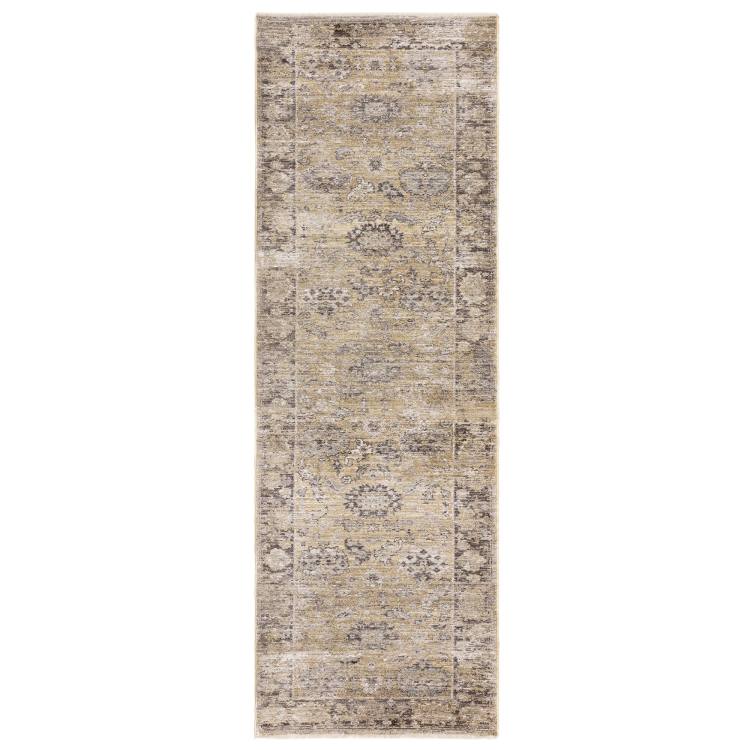 Kingston Yellow Floral Rug