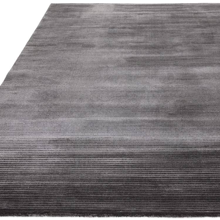 Stamford Striped Charcoal Rug