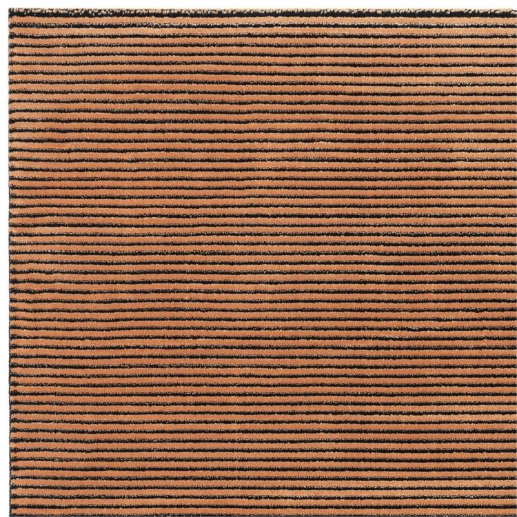 Stamford Striped Terracotta Rug